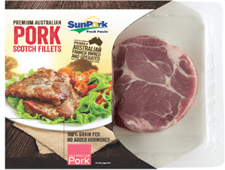 Premium Australian Pork Scotch Fillets - Koal by SunPork Fresh Foods - Australian Pork Export