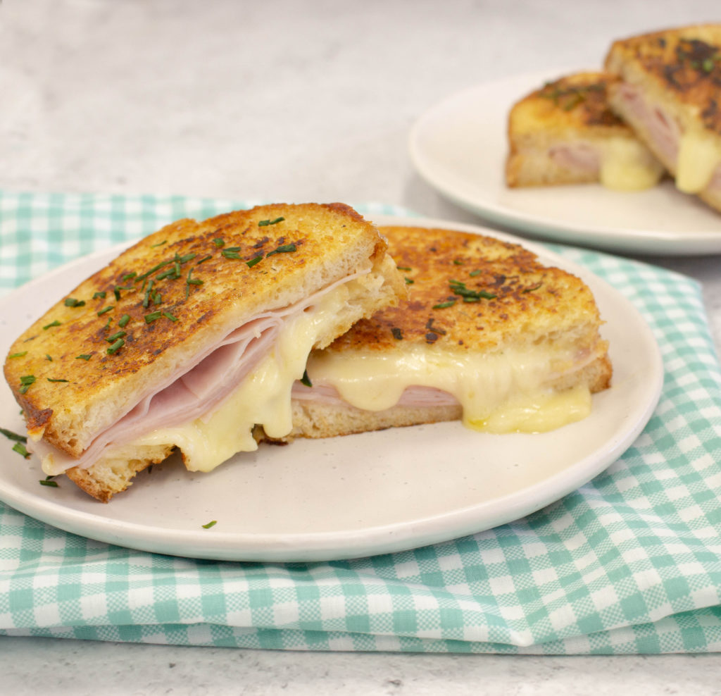 Ham & Cheese Garlic Bread Toastie SunPork Fresh Foods